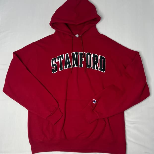 챔피온 스탠다드 버건디 후드티