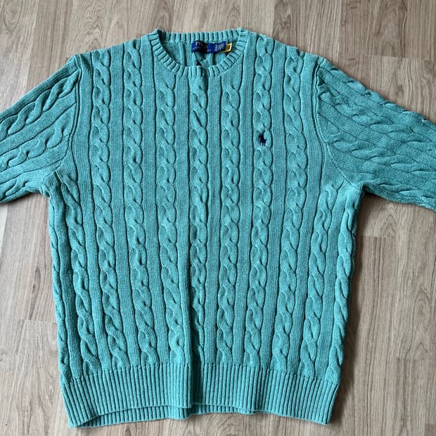 폴로랄프로렌 꽈베기 니트