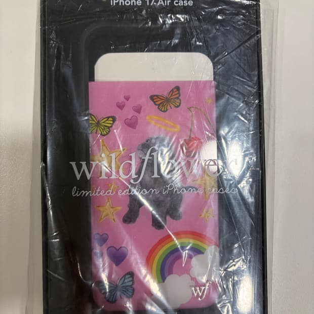 미개봉 와일드 플라워 아이폰 에어