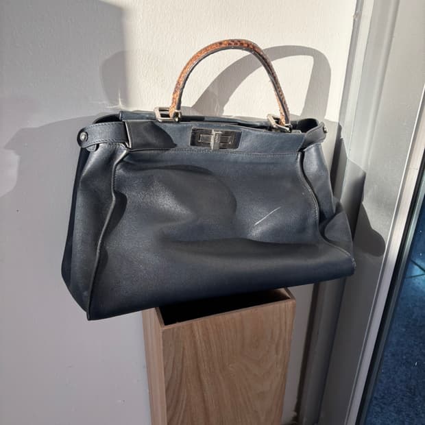 Vintage Fendi Leather Bag