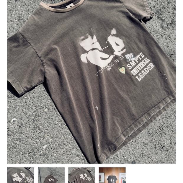 도넛리벤지 cm logo 티셔츠 3사이즈