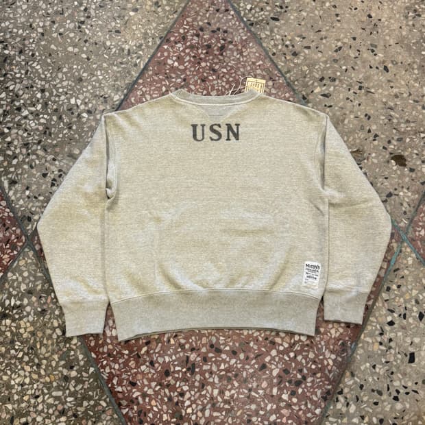 리얼맥코이 USN 스웻셔츠 (M)