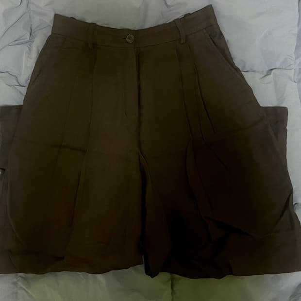 코스 린넨 와이드 슬렉스 