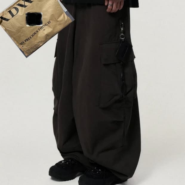 아이돈워너셀 카코 벌룬 팬츠