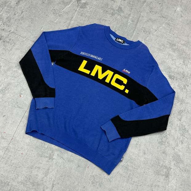 LMC 빅로고 니트