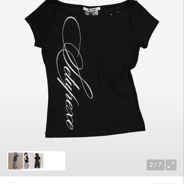 셋업이엑스이 LACE CROSS T-SHIRT / BLACK