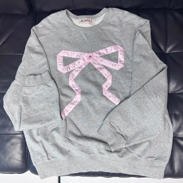 졸리레이드 리본 맨투맨