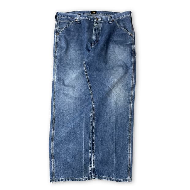 (40) Lee 리 중청 백카고 데님 팬츠 루즈핏