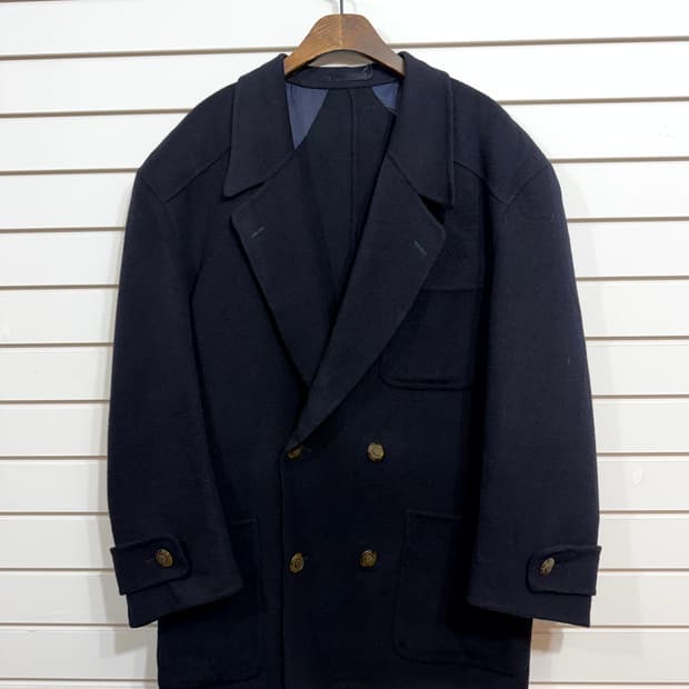 울 캐시미어 혼방 자켓