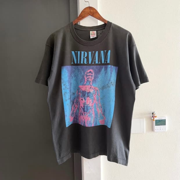 빈티지 90s Nirvana 티셔츠