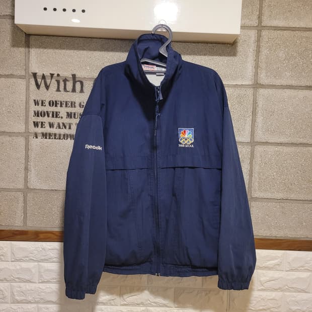 리복 1988 서울올림픽 코튼 집업 L