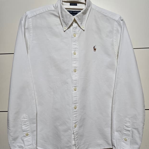 로렌 랄프로렌 여성 옥스포드 화이트 셔츠