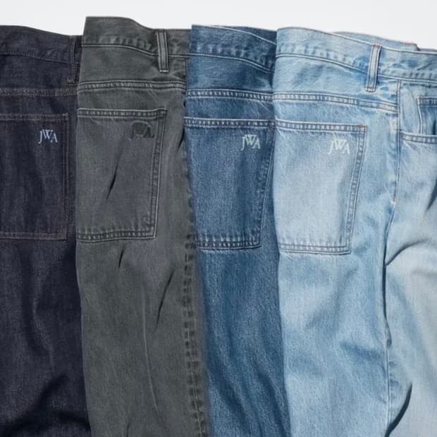 유니클로 jw앤더슨 스트레이트진(그레이) 31