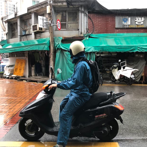 몽벨 고어텍스 레인 수트