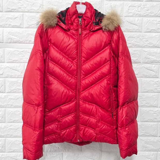 택포// 블랙야크 여성 구스다운 숏패딩 95