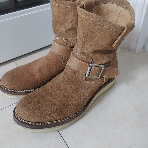 백래쉬 backlash 스웨이드 엔지니어부츠