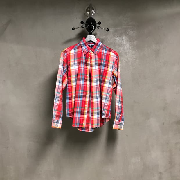 폴로 랄프로렌 체크 셔츠 M12/14(W)