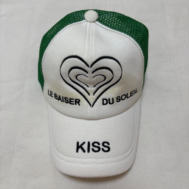 세릭 트래커 캡 모자 화이트/그린