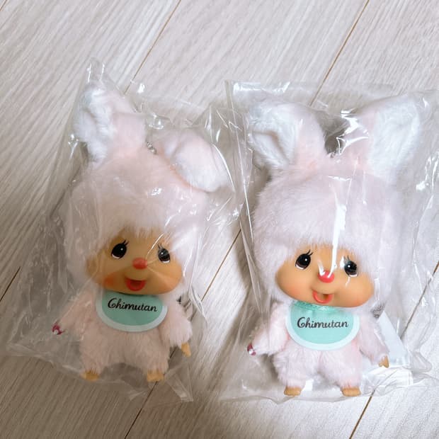 몬치치 대두 치무탄 빅헤드 키링 ss 새상품 치무탄 키링 토끼 몬치치