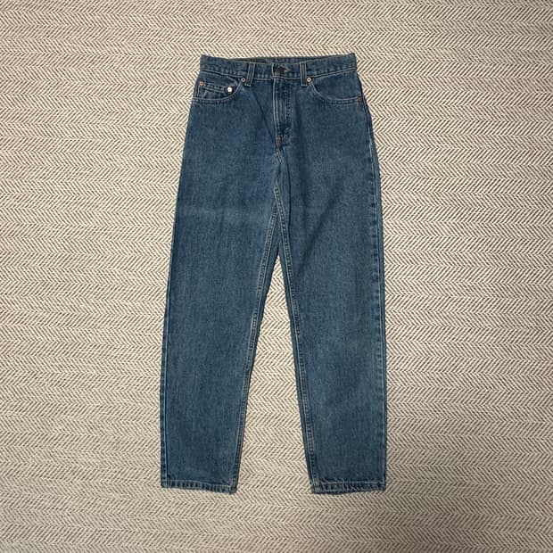 LEVI'S 550 90's usa made tapered denim