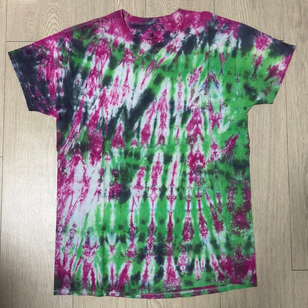 Hanes 헤인즈 tie dye 타이다이 티셔츠 L