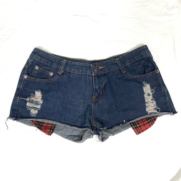 Tartan short pants 