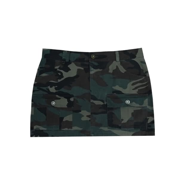 시오 카고 워싱 스커트