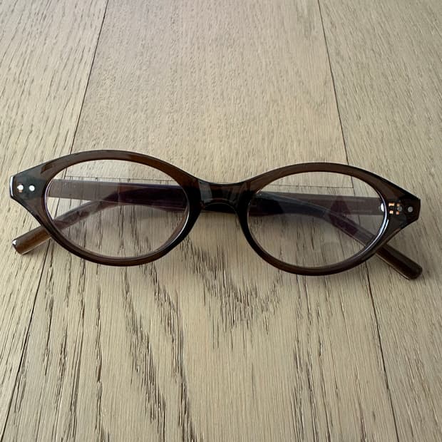 레트로 안경(브라운)
