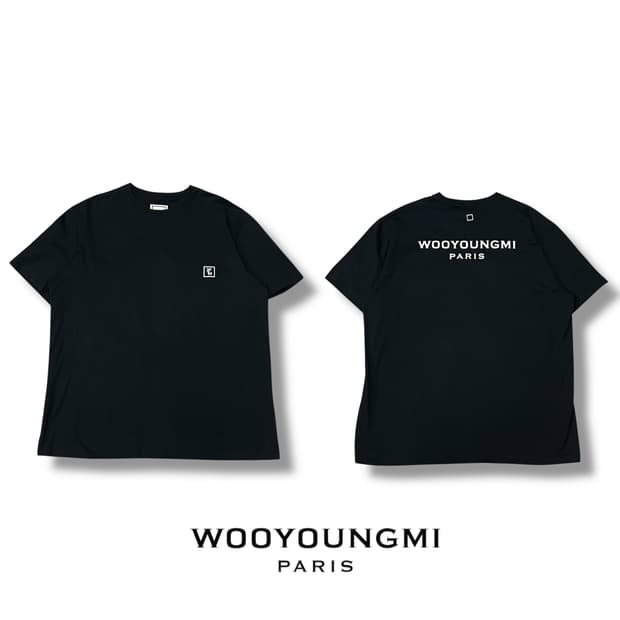 우영미 백로고 반팔티 s07291