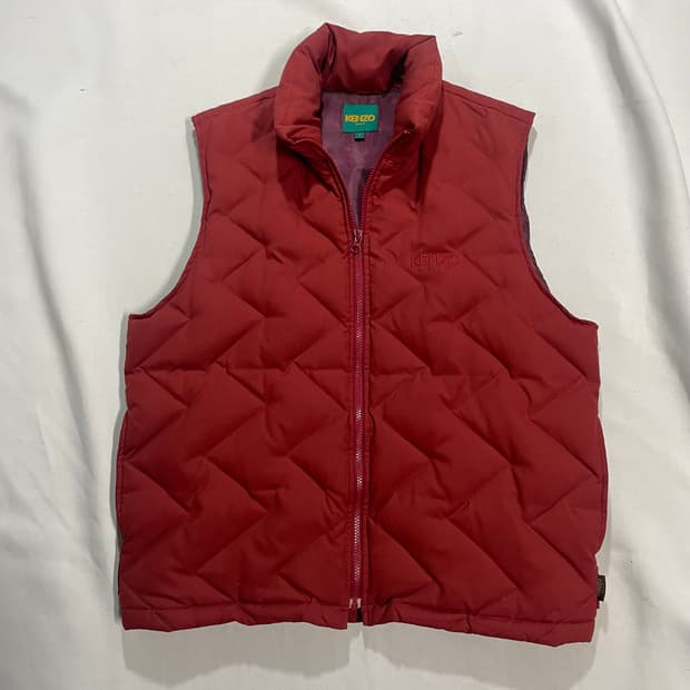90‘s Kenzo 퀄팅 패딩 베스트 