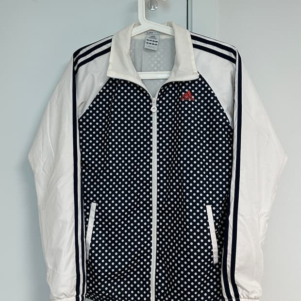 아디다스 도트 바람막이 L