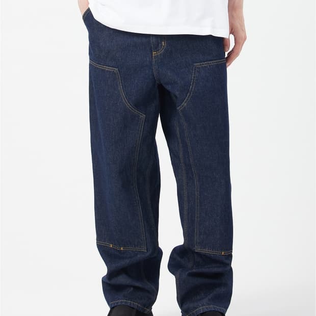 칼하트윕 더블니 데님 블루 린스드 새상품 30사이즈