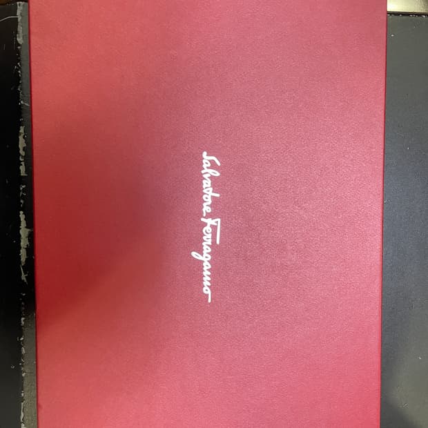 페레가모 머플러 남색