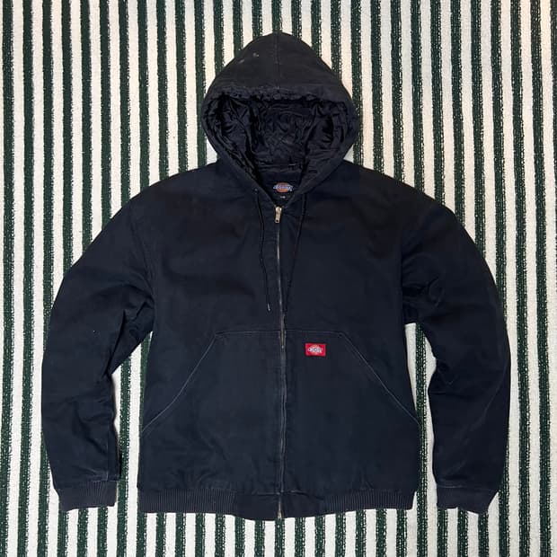 Dickies Duck Canvas Quilted Hooded Jacke