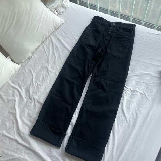 르메르 세일러팬츠 48 블랙