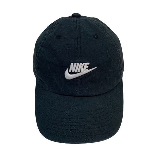 나이키 헤리티지86 퓨추라 워시드 볼캡 블랙