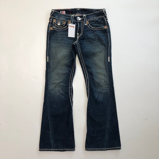 트루릴리전 부츠컷 팬츠