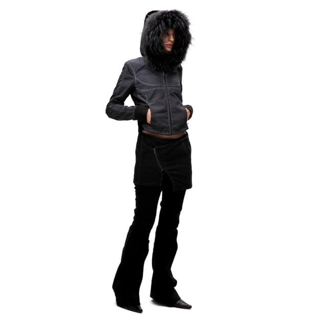 [1] 로딩룸 퍼 후디 집업 자켓