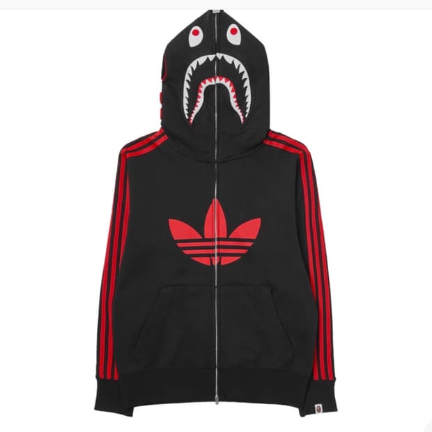 아디다스 베이프 샤크후드