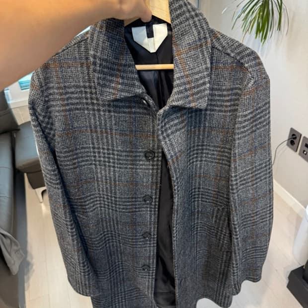 아르켓 MOON 트위드 코트 48사이즈