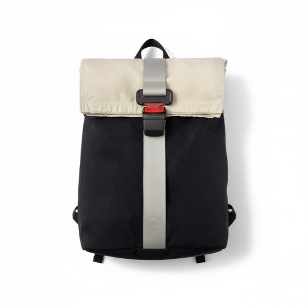 Airpaq 롤탑 백팩 블랙/베이지
