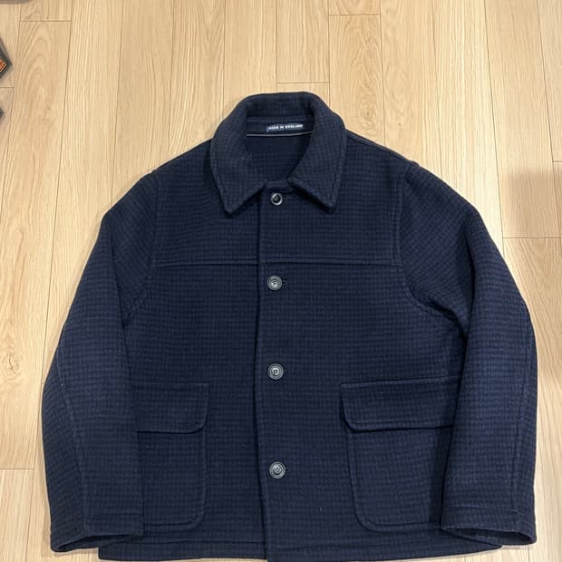 London Tradition 네이비 모직 자켓 UK42