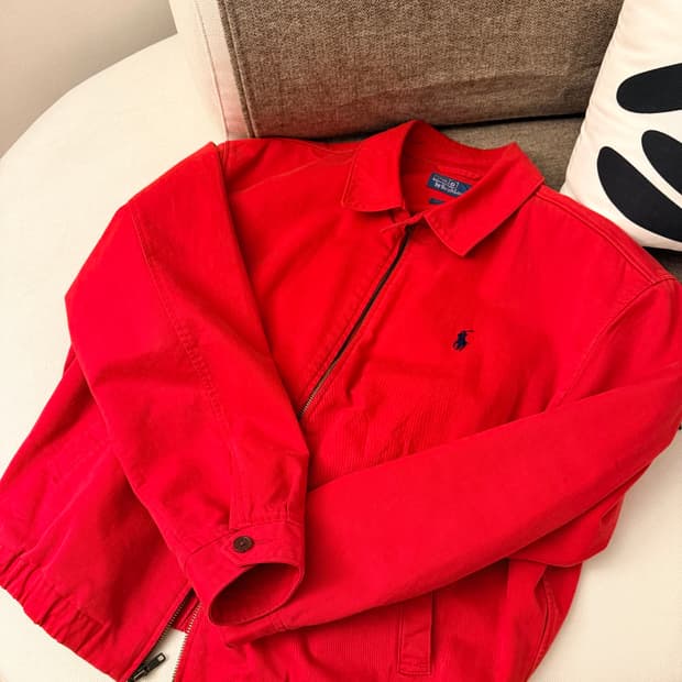 폴로 랄프로렌 빅자켓 레드
