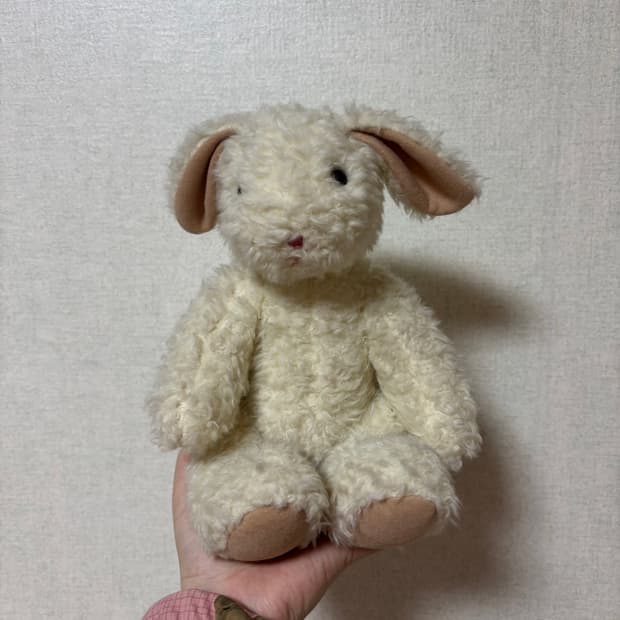 고전 빈티지 몽스유 몬스유 토끼 인형