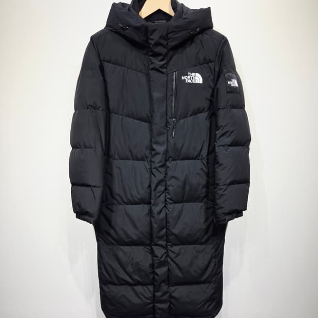 THE NORTH FACE 노스페이스 구스다운 롱패딩 블랙
