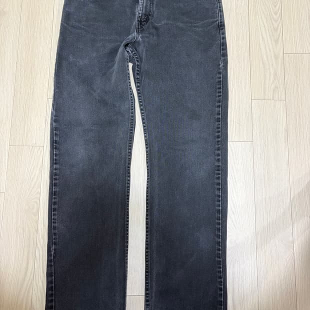 90s 빈티지 리바이스 505 레드탭 흑청 표기 32X34