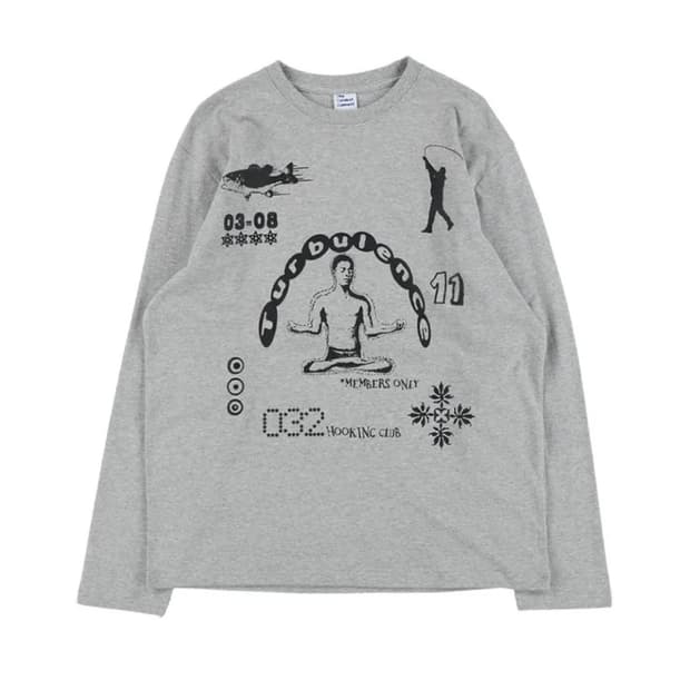 더콜디스트모먼트 TCM hooking club long sleeve