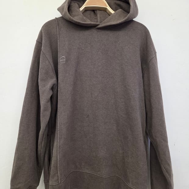 던스트  후드티 M 브라운(남녀공용)