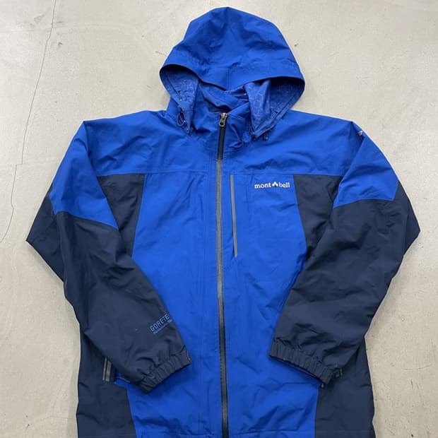 몽벨 블루 쉘 자켓 L