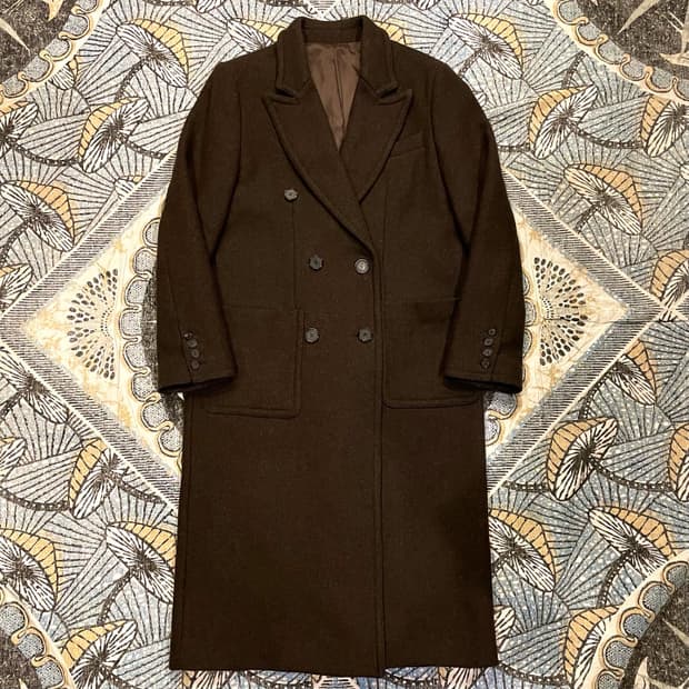 그로브 브라운 롱 코트(Free)